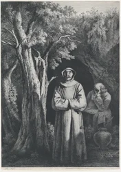 Mönche in der Wüste, 1797