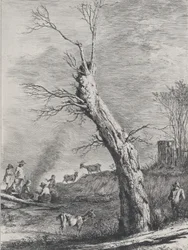 Winter, nach einer Zeichnung in Saint-Chamond, 1795
