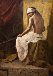 Araber sitzend