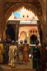 Der Tag nach einem Sieg in der Alhambra (Detail)