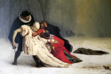 Duell nach einem Maskenball, 1857