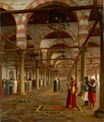 Gebet in der Moschee