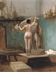 Das Ende der Sitzung, um 1896