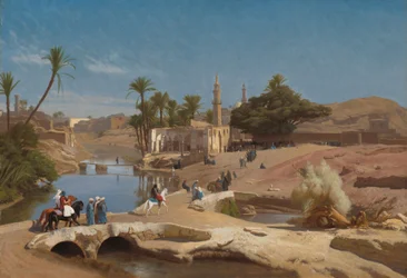 Ansicht von Medinet El-Fayoum