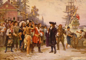 Die Landung von William Penn, ca. 1930