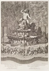 Brunnen mit Amor von Gaspar Marcy in Versailles, 1676