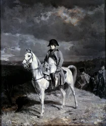 Reiterporträt von Napoleon I. (1769-1821)