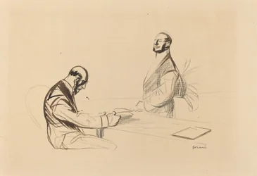 Bei der Konferenz, ca. 1919