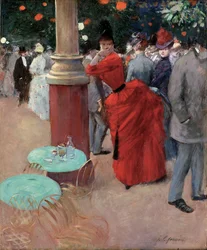 Der öffentliche Garten, ca. 1884