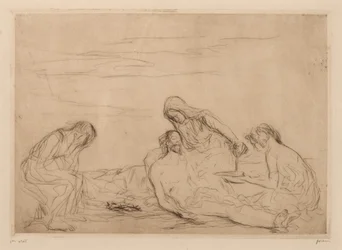 Pietà (dritte Platte)