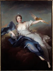 Porträt der Herzogin von Châteauroux in Aurora (Marie Anne de Mailly Nesle)