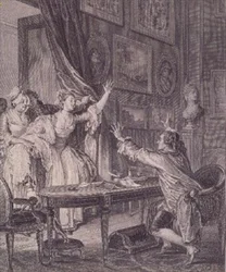 Es ist ein Junge, graviert von P.C. Baquoy (1759-1829)