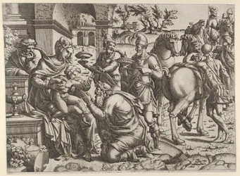 Anbetung der Könige, ca. 1545