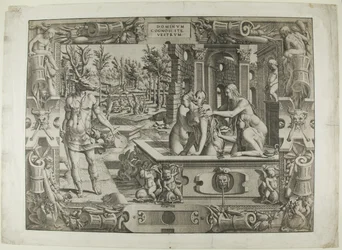 Diana und Actaeon (die Metamorphose des Acteon)