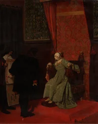 Kolumbus vor Isabella