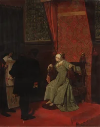 Kolumbus vor Isabella