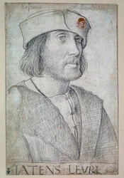 Porträt von Philippe de la Platiere (1465-1499), Bailli und Hauptmann von Nantes, genannt 