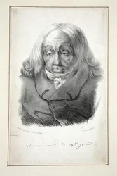 Porträt von Talleyrand, im Alter von 79 Jahren, veröffentlicht 1835
