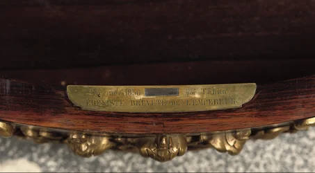 Detail eines Napoleon III. Mitteltisches, ca. 1856
