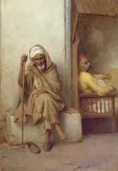Ruhende algerische Männer, 1882