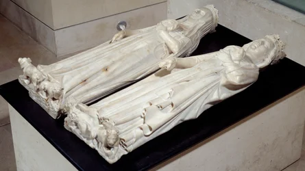 Grab der Eingeweide von Karl IV. dem Schönen (1293-1328) und Jeanne d