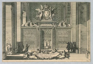 Geländer für Kapellen, aus "Clostures de Chapelles"