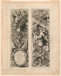 Satz von Trophäen, aus "Trophey a l