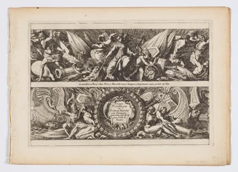 Titelseite aus "Frises, feuillages ou tritons marins, à la romaine"