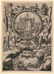 Medaille und Kaiserliche Trophäe