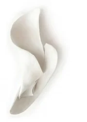 Elegante Blumenskulptur