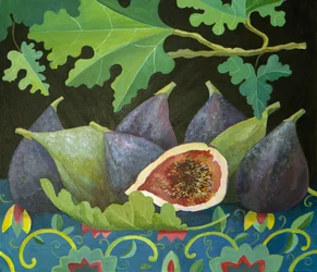 Feigen auf Schwarz, 2014