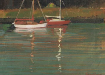 Yacht-Reflexionen
