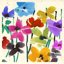 Tintenblumen