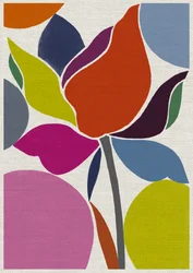 Gedruckte Tulpe