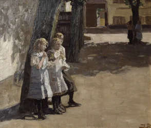 Der Schulhof