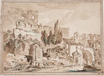 Das Innere des Kolosseums, Rom