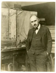 Jonas Lie, Künstler, 1905