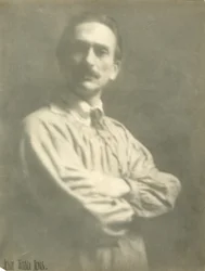 Der Bildhauer Frank Chamberlin von Pasadena, ehemals von 292 Fifth Ave, ich mietete sein Atelier