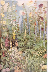 Ein Kind in wilden Blumen, aus 