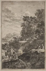 Landschaften im Stil von Salvator Rosa