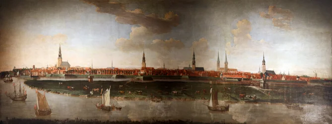 Stadtansicht von Hamburg 1861