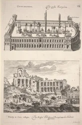 Illustration aus "Des Alten und Neuen Roms Grosser Schau-Platz" von Joachim von Sandrart