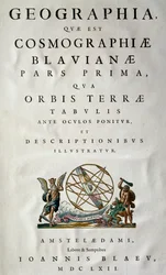 Atlas Maior, sive cosmografphiae Blaviana, Atlas von Joan Blaeu (1596-1673)