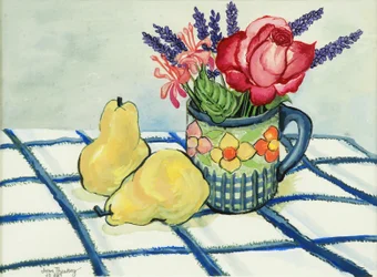 Rote Rose und zwei Birnen, 2008
