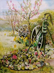 Die Gartenpumpe