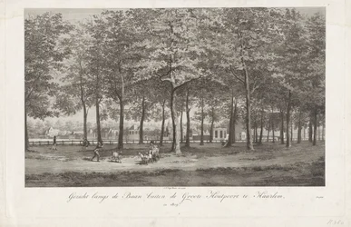 Ansicht der Baan in Haarlem