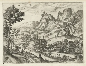 Landschaft mit Falkenjagd (Serie)