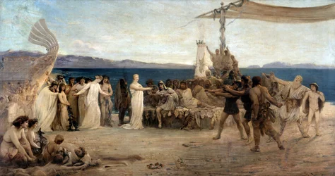 Gründung von Marseille im Jahr 600 v. Chr. - Die Hochzeit von Protis und Gyptis