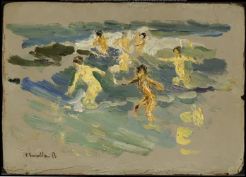 Strand von Valencia, um 1904