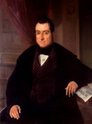 Porträt des Schriftstellers und Ökonomen Bonaventura Carles Aribau (1798-1862)